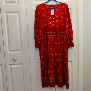 Suzanne Betro Maxi dress, size M